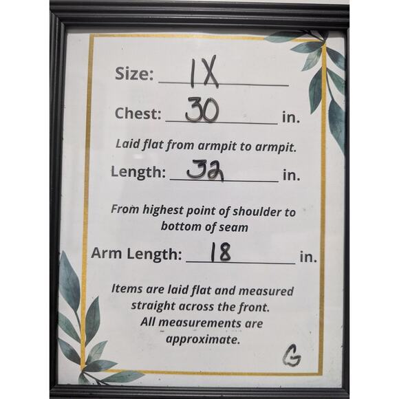 Gilli Open Front Light Weight Cardigan Sweater Size 1X Purple 3/4 Dolman Sleeve - Picture 9 of 9